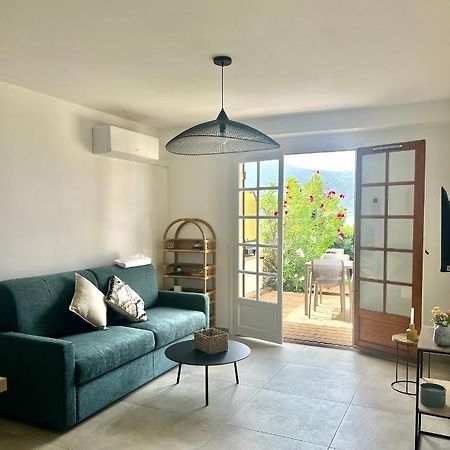 Appartement 2-4 Pers, Acces Direct Mer Casaglione Bagian luar foto