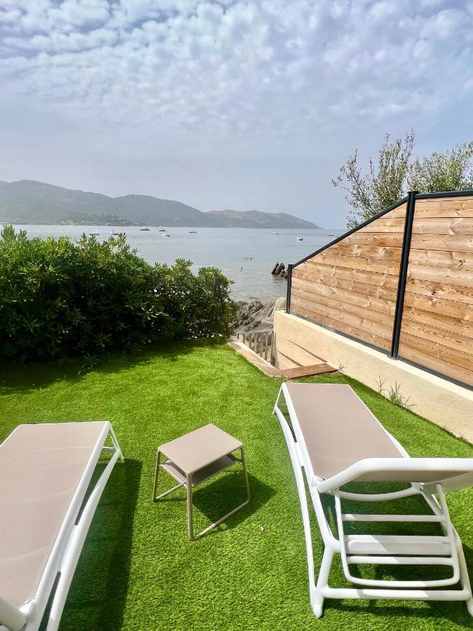 Appartement 2-4 Pers, Acces Direct Mer Casaglione Bagian luar foto