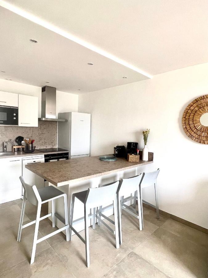 Appartement 2-4 Pers, Acces Direct Mer Casaglione Bagian luar foto